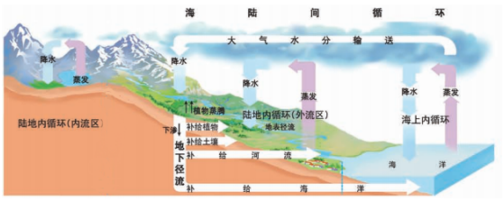 地理知識(shí)點(diǎn)-水循環(huán)的過(guò)程及類(lèi)型